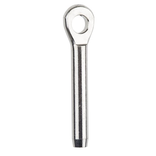 SWAGE EYE TERMINAL STAINLESS 1/8 WIRE